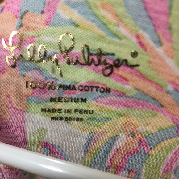 Lilly Pulitzer T-shirt Dress (MEDIUM) - Picture 2 of 2